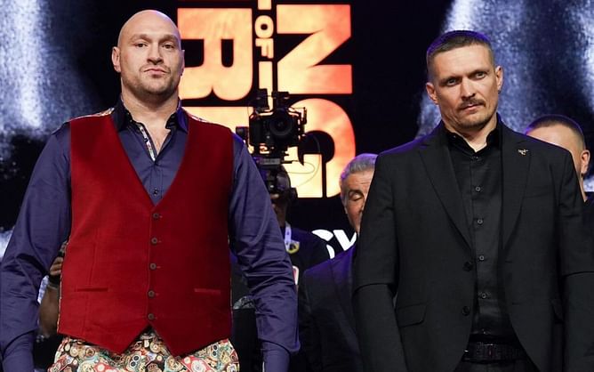 "Easy work" - Tyson Fury sends strongly worded message to "useless piece of sh*t" Oleksandr Usyk ahead of upcoming fight