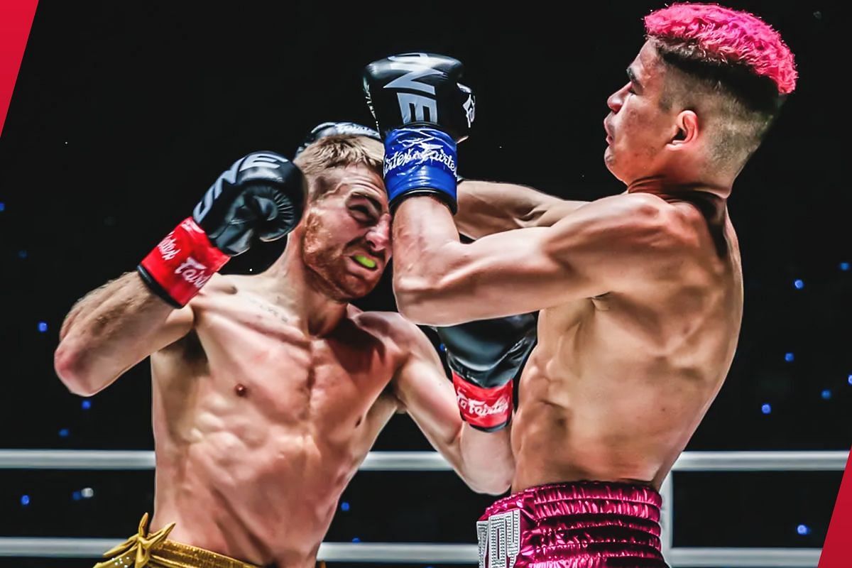 Jonathan Haggerty and Fabricio Andrade - Photo by ONE Championship