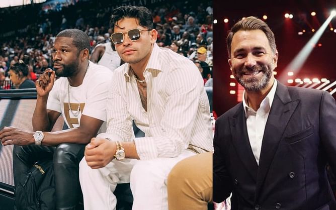 "I think fans are disappointed" - Eddie Hearn seemingly blames Floyd Mayweather for Ryan Garcia not fighting Devin Haney