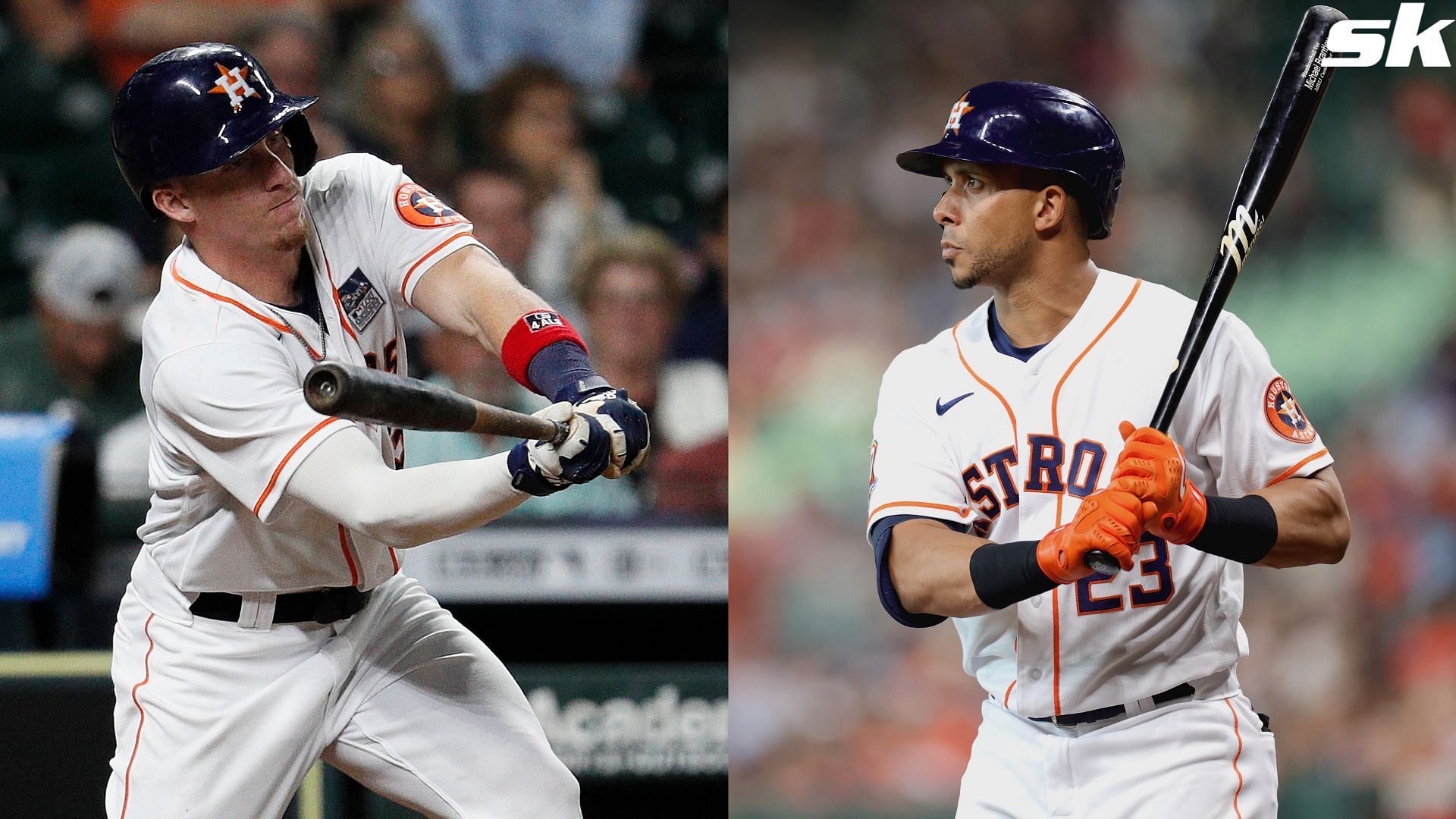 Former Astros outfielder Myles Straw pays tribute to the retiring Michael Brantley