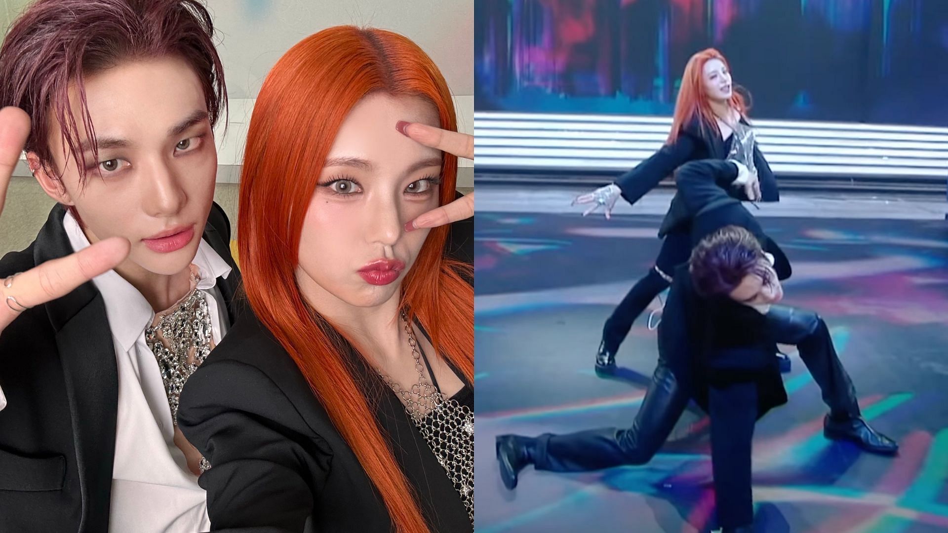 "What real collab looks like" Stray Kids' Hyunjin and ITZY's Yeji go