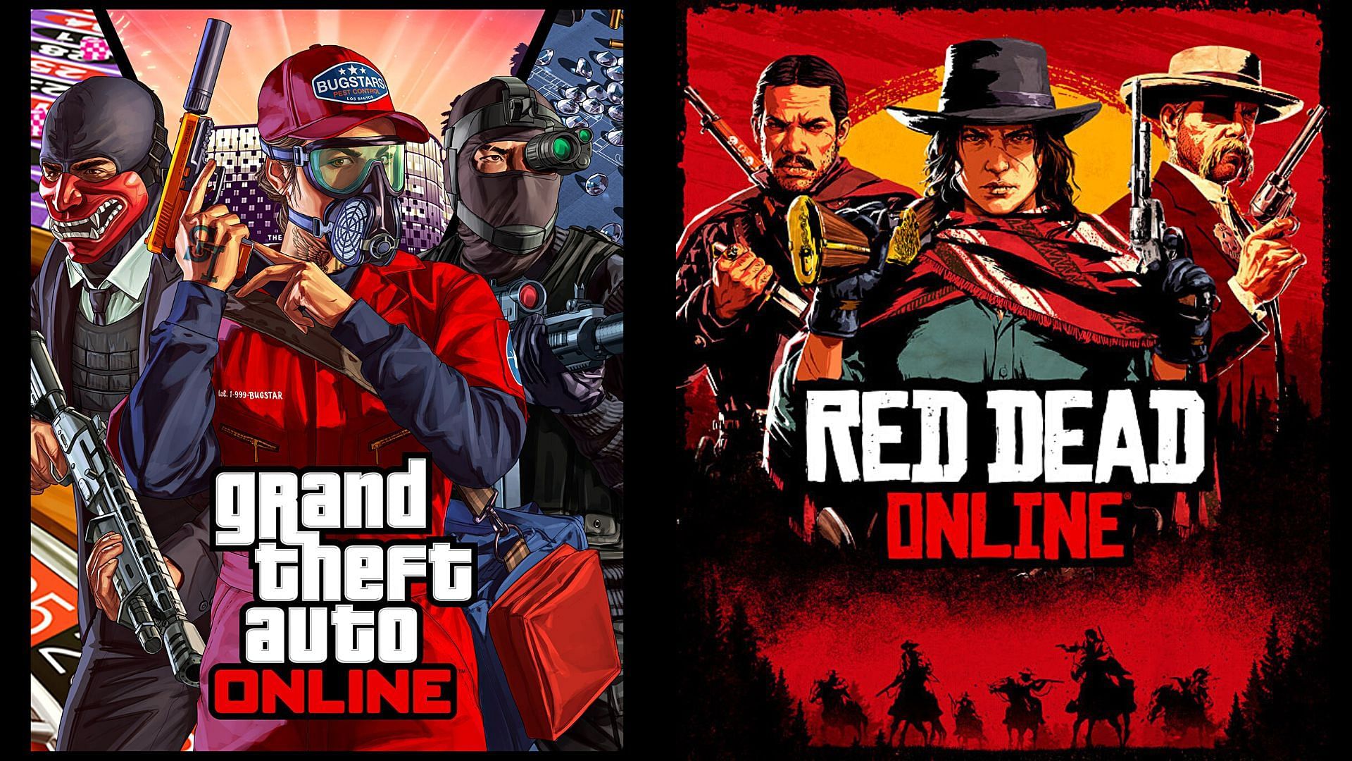 Listing some of GTA Online and Red Dead Redemption Online