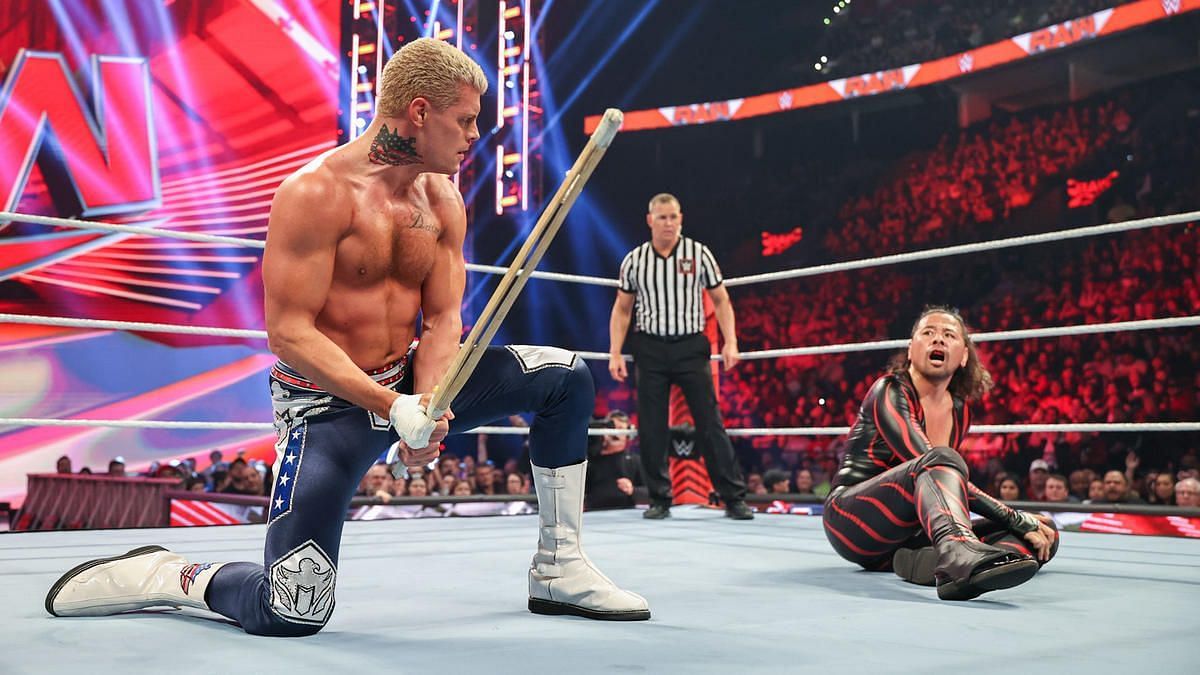 Cody Rhodes and Shinsuke Nakamura went to war on RAW