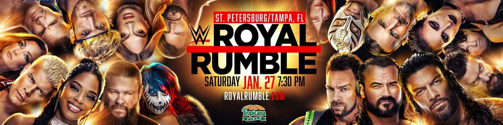 Official Poster of the 2023 Royal Rumble