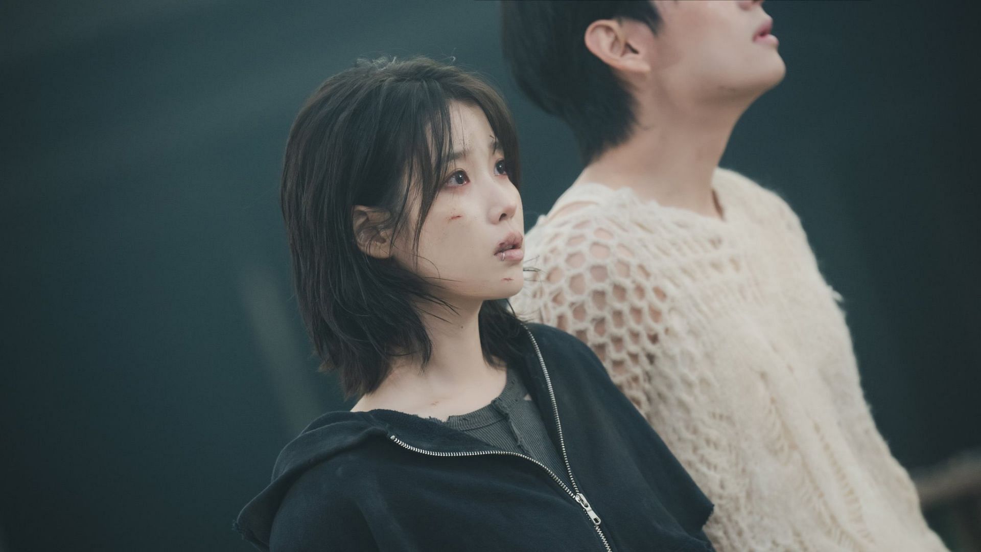IU reveals about her most memorable moment from the shooting of Love Wins All (Image via MelOn.com)