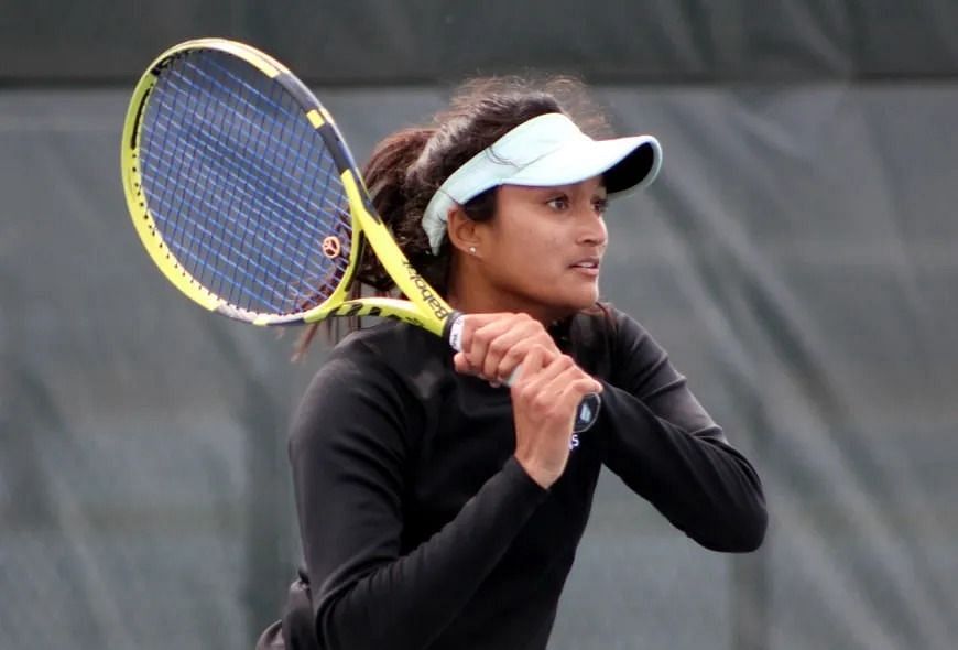  Sahaja Yamalapalli (Image via Indian Tennis Daily)