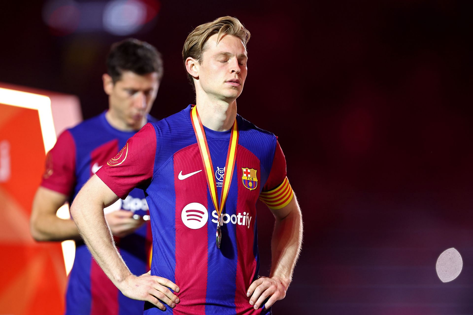 Frenkie de Jong’s time at the Camp Nou could be coming to an end.