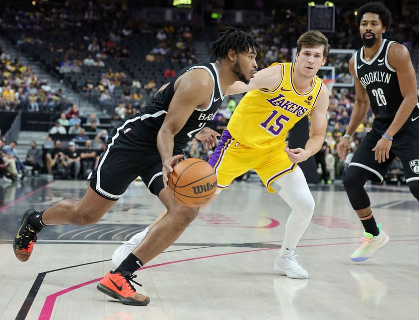 Brooklyn Nets vs LA Lakers starting lineups and depth charts for