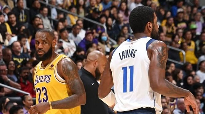 "Don't know if this is Ben and JLo": Gilbert Arenas ponders whether LeBron James and Kyrie Irving will ever reunite