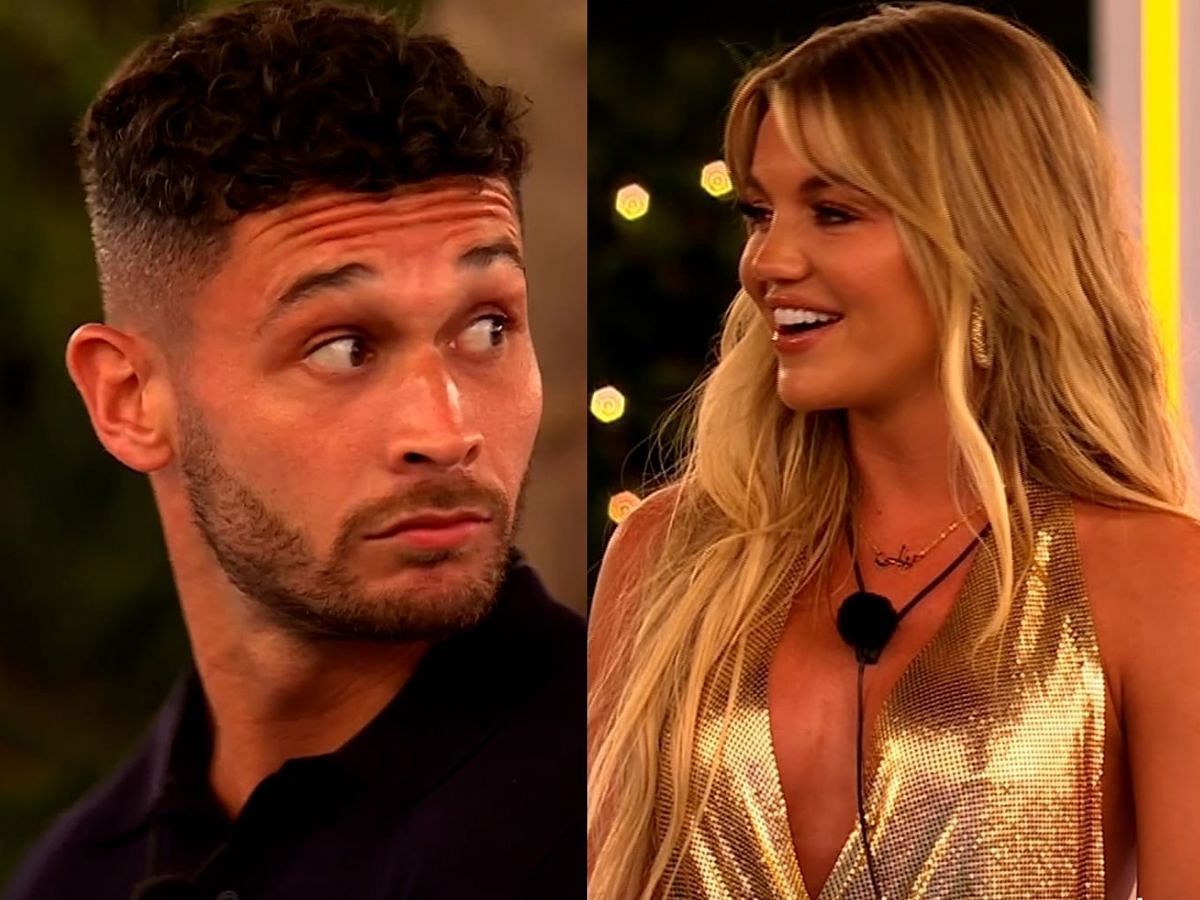 Callum and Molly reunite in Love Island All stars