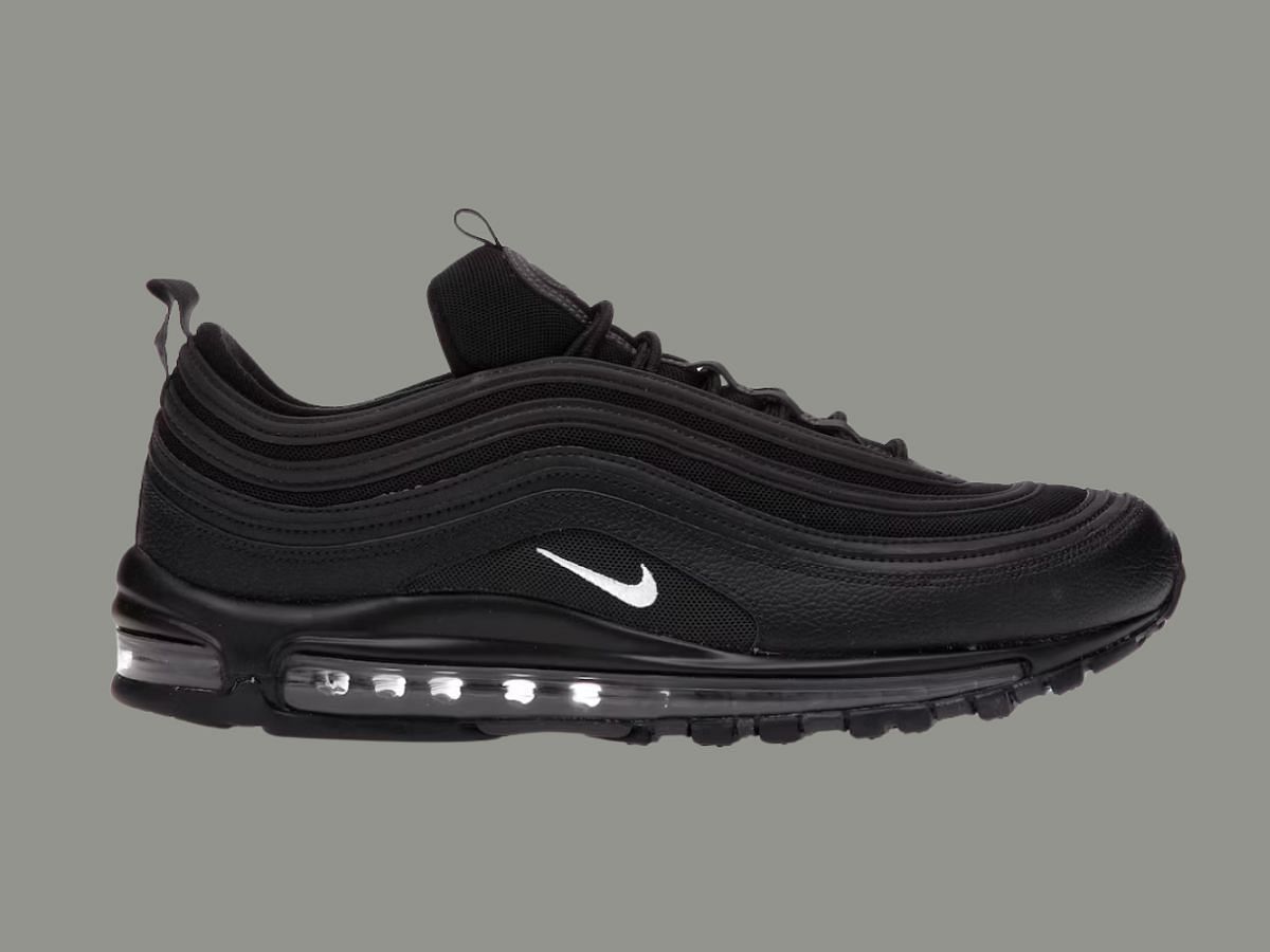 The Air Max 97 &quot;Black-white Anthracite&quot; sneakers (Image via StockX)