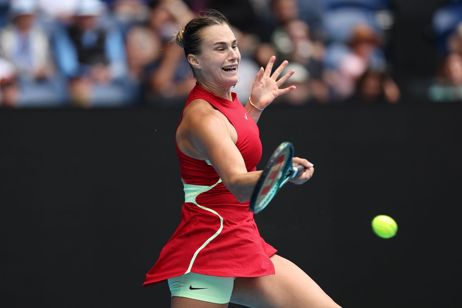 Aryna Sabalenka at the 2024 Australian Open