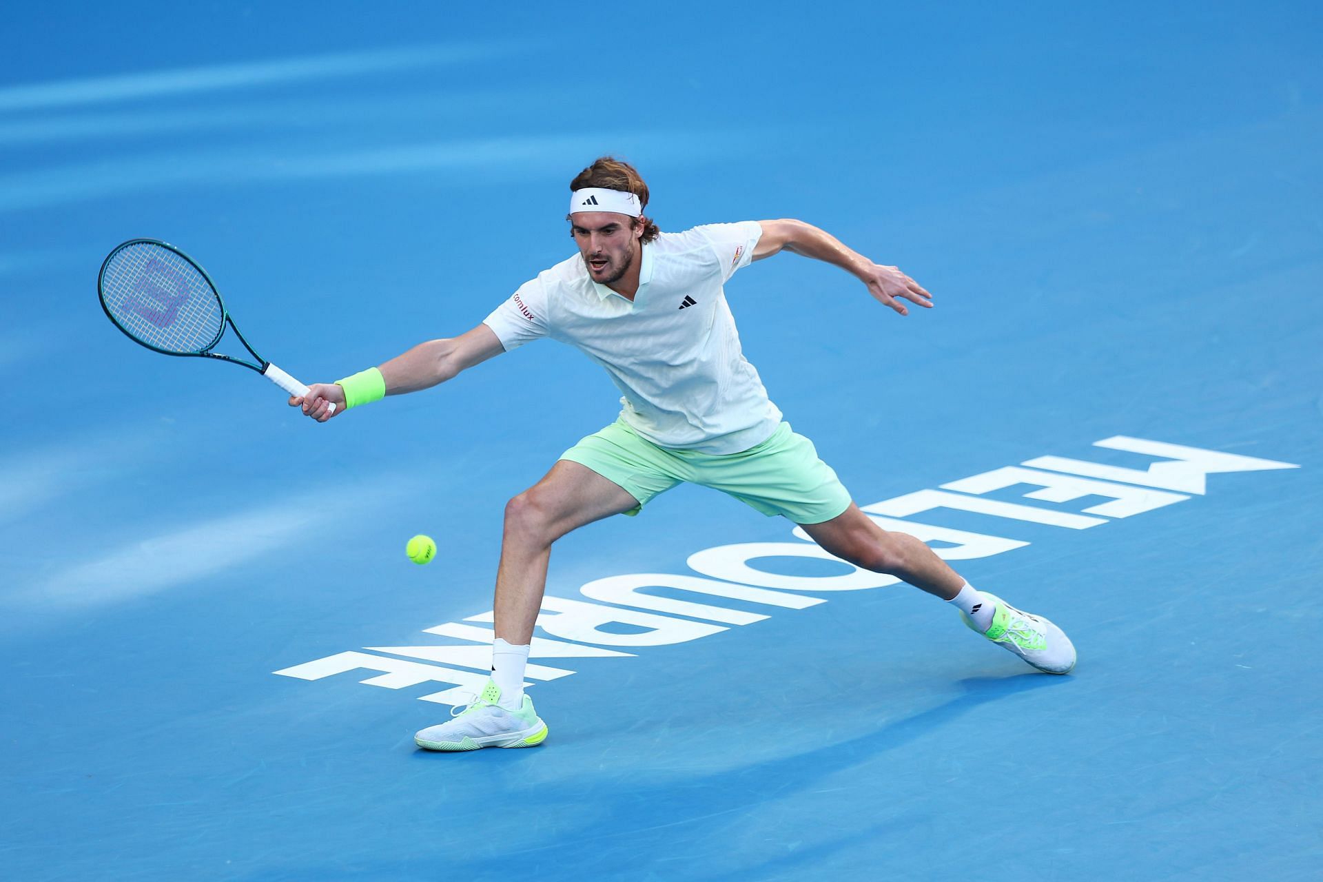 Stefanos Tsitsipas at the 2024 Australian Open.