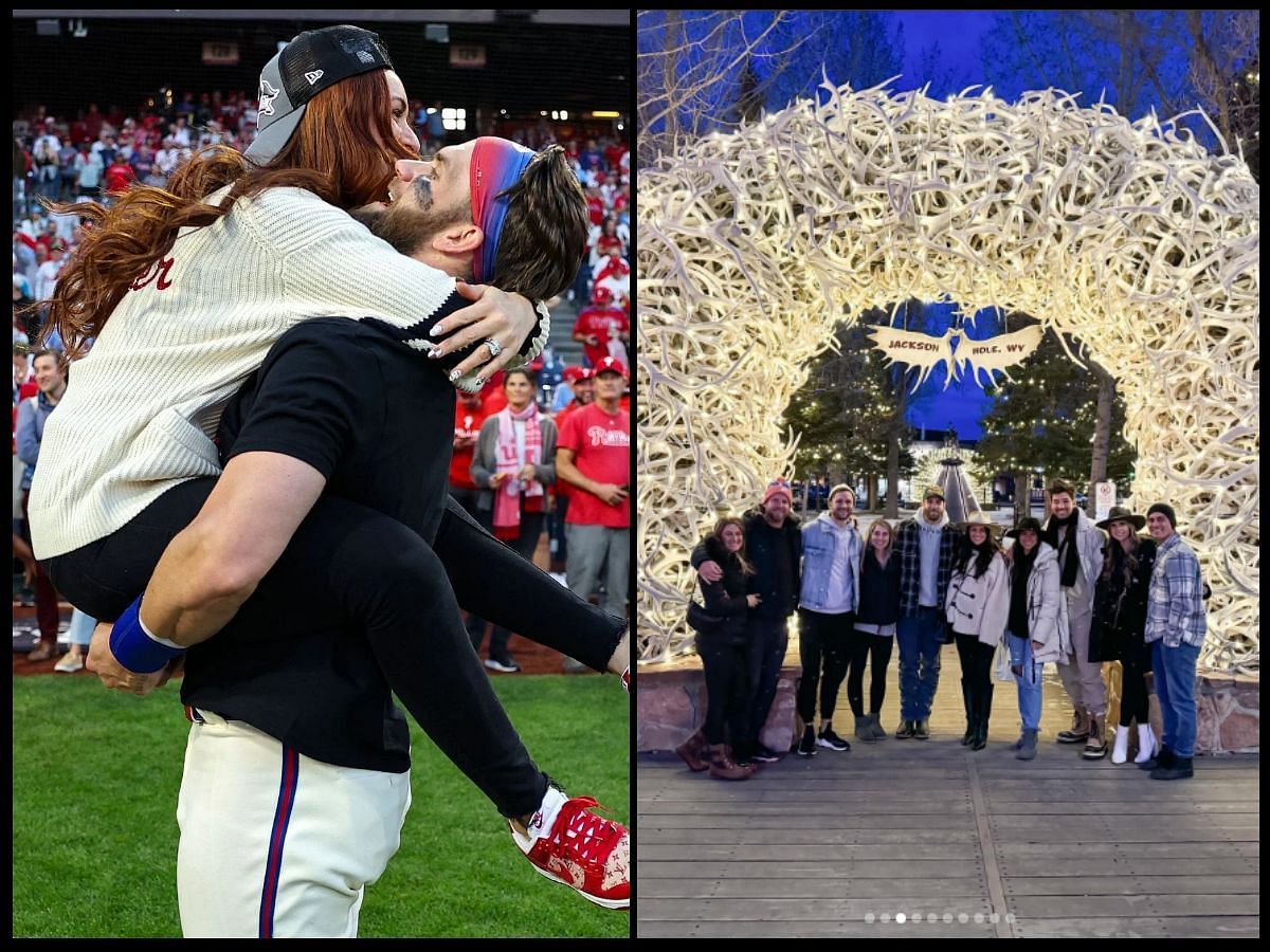 [Photos] Bryce Harper and wife Kayla