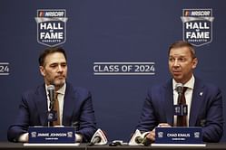 Jimmie Johnson credits former crew chief Chad Knaus' “management skills” behind NASCAR Cup Series dominance