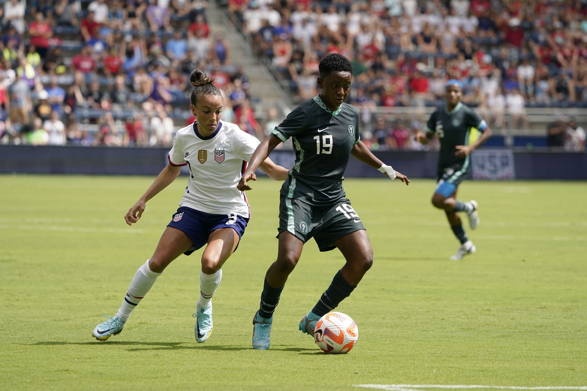 Children's Mercy Park, the site of the Nigeria vs. United States friendly match, will host a pair of University of Kansas football games next fall.