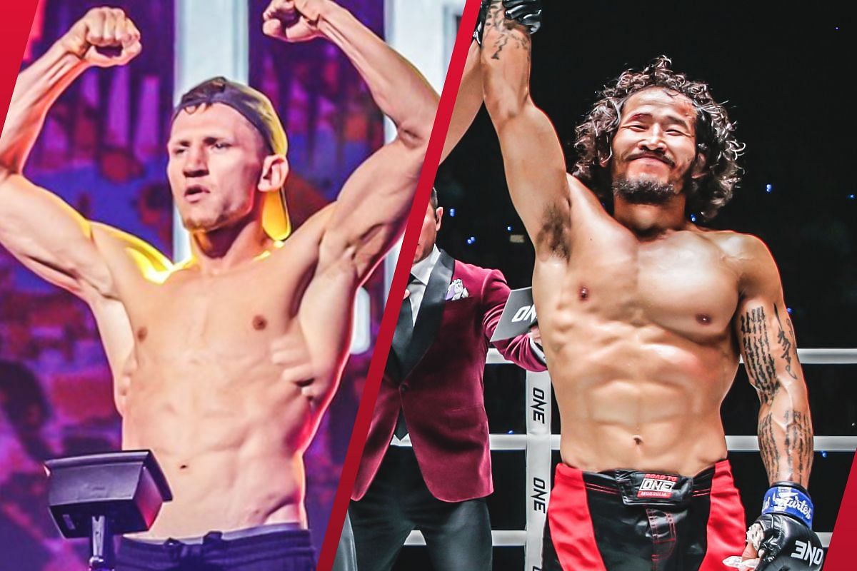 Artem Belakh (Left), Enkh-Orgil Baatarkhuu (Right) [Photos via: ONE Championship]