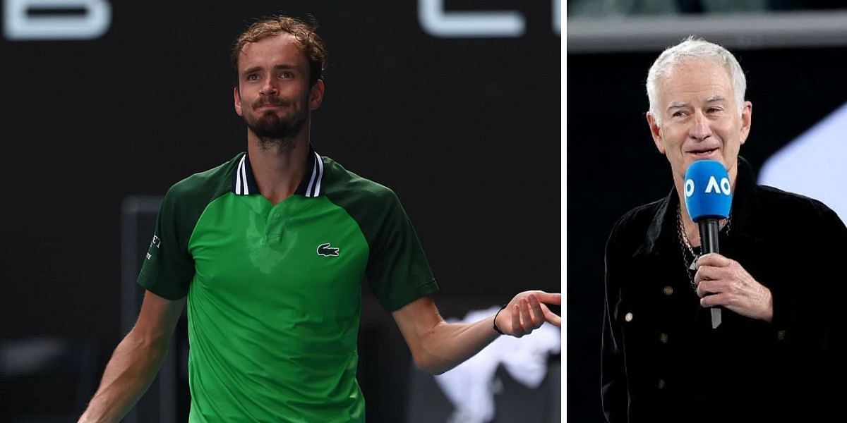 Daniil Medvedev shows his love to coach Gilles Cervara after reaching Australian Open SF