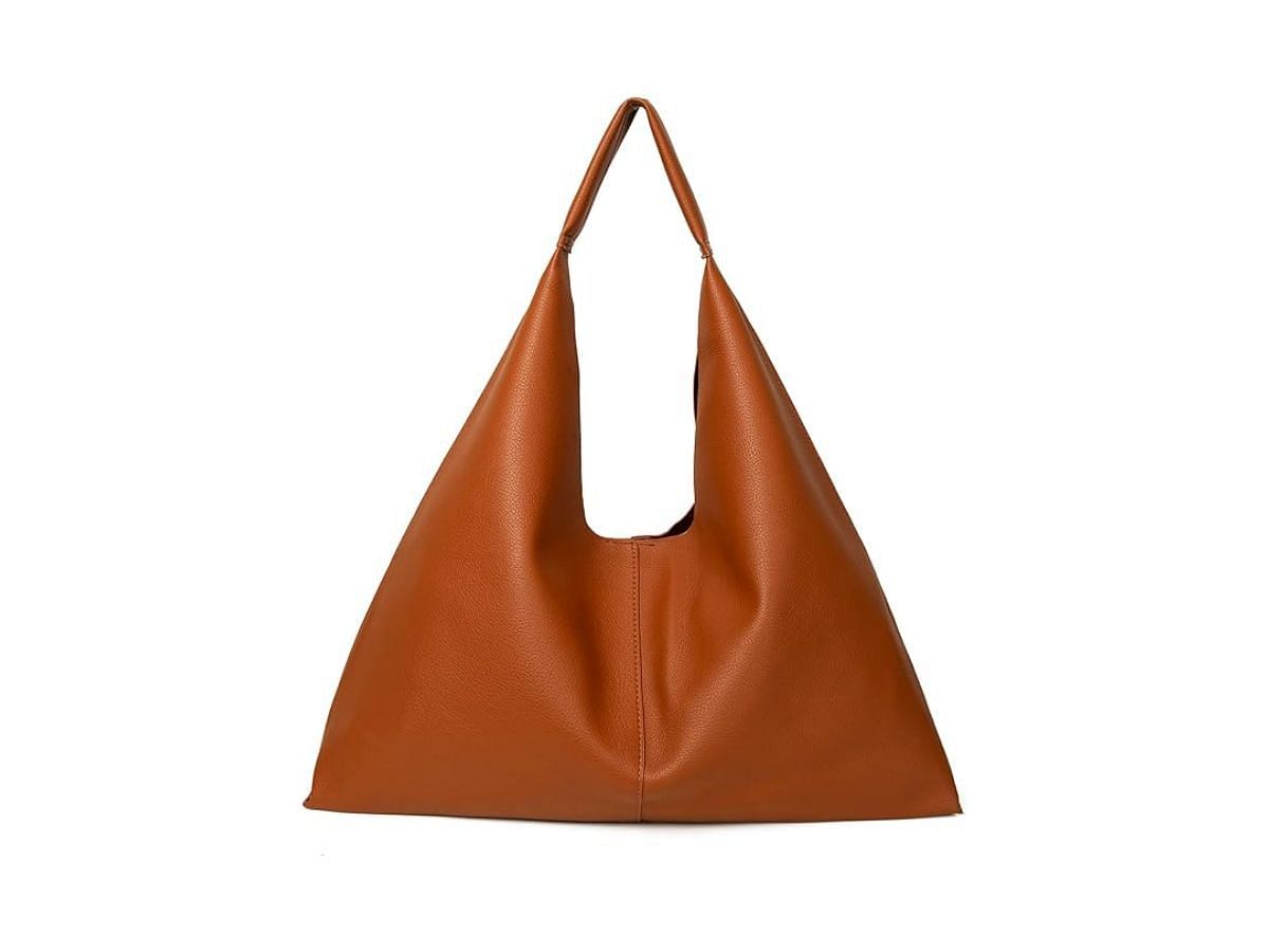 The YLYYHH leather oversized hobo bag (Image via Amazon)