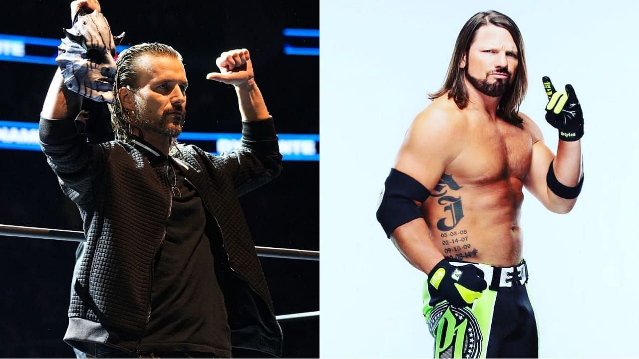 AJ Styles and Adam Cole are former WWE Superstars