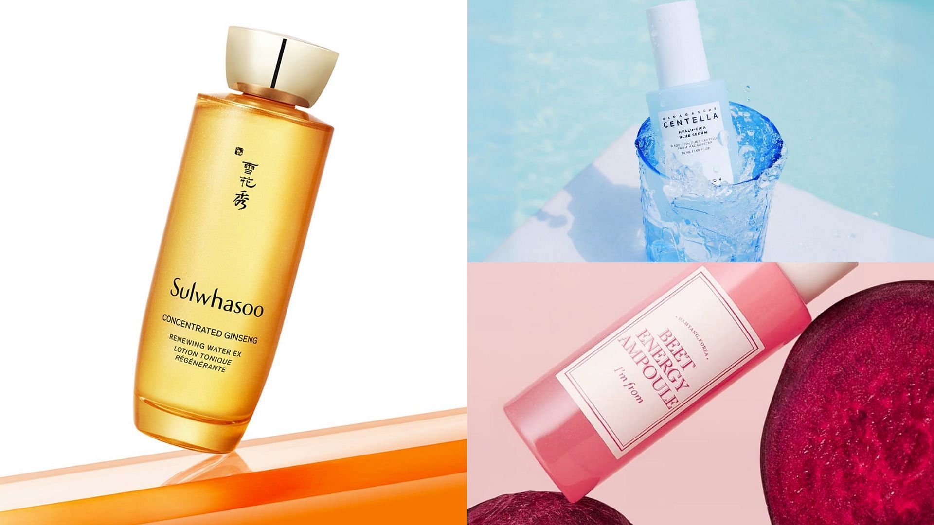 Best Korean skincare products for dull skin (Image via Sulwhasoo, I