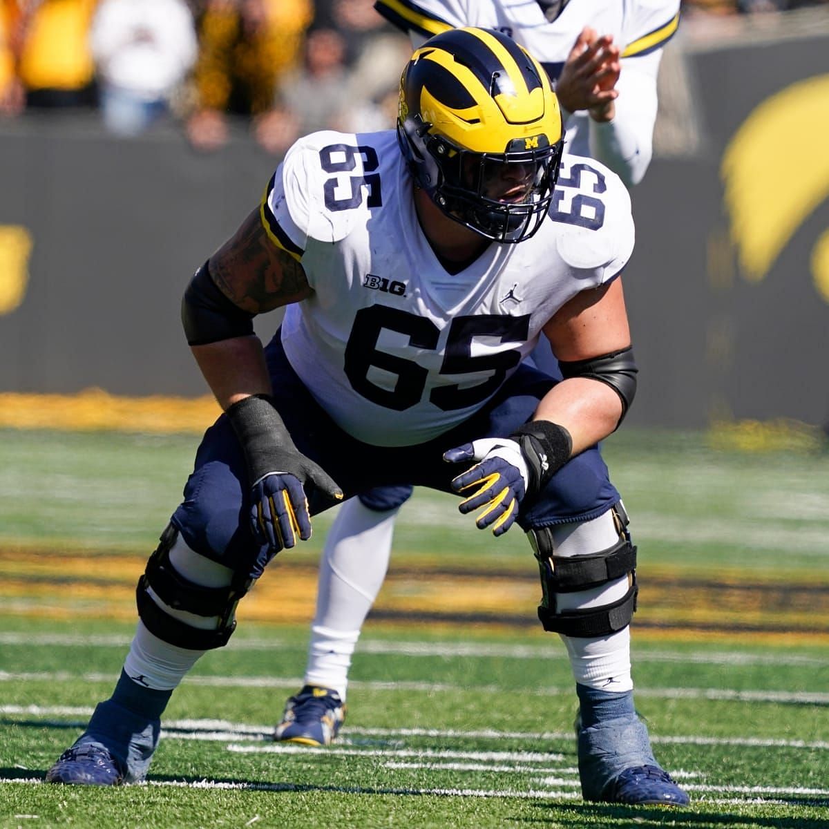 Michigan Wolverines Center Drake Nugent