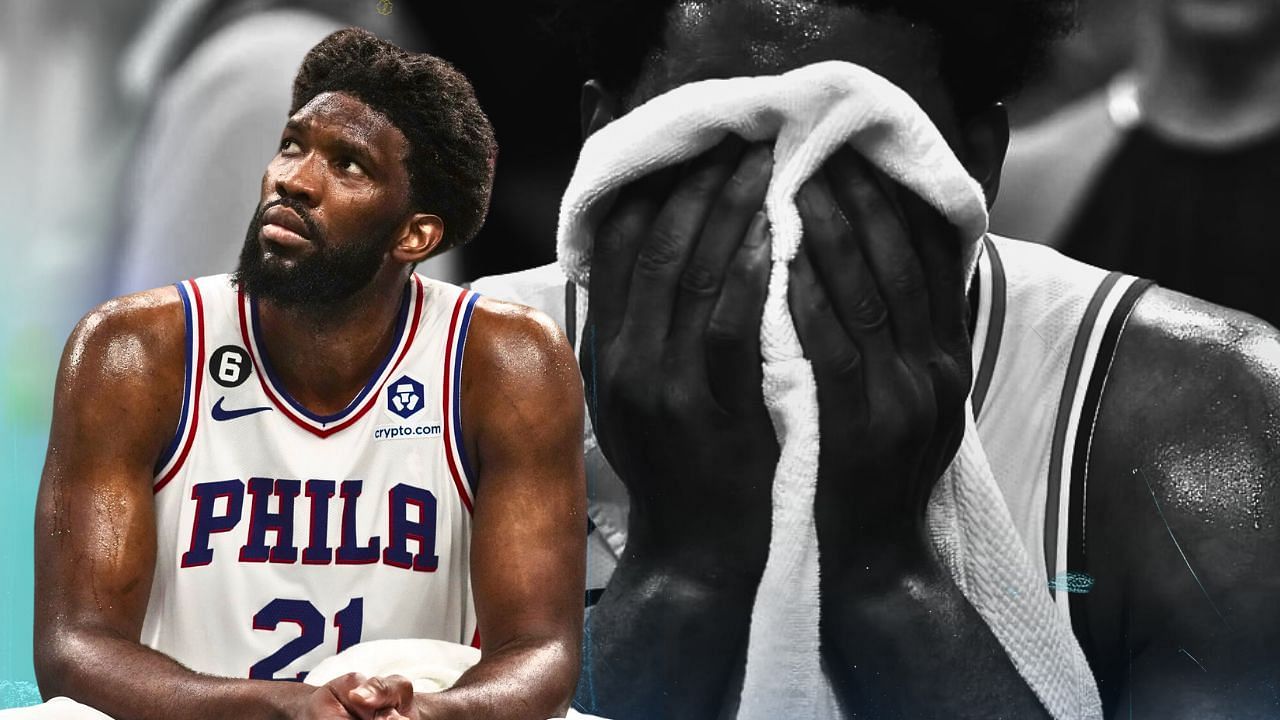 NBA fans take shots at Joel Embiid after Sixers loss to Knicks.