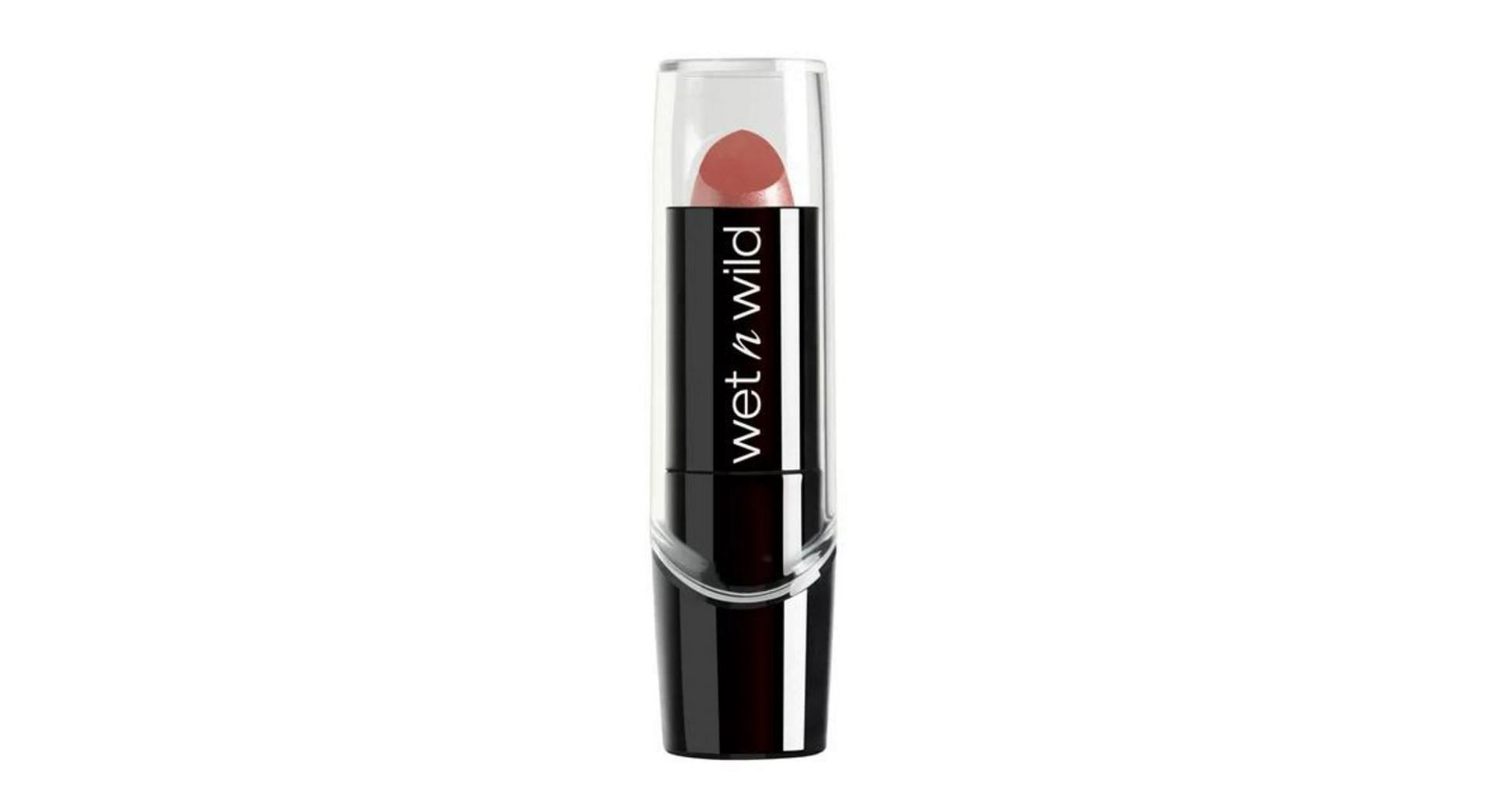 Wet N Wild Silk Finish Lipstick in Dark Pink Frost (Image via Walmart&#039;s online store)