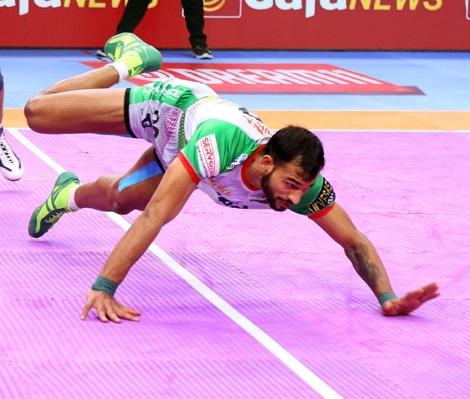 Sachin Tanwar of Patna Pirates (Credits: PKL)