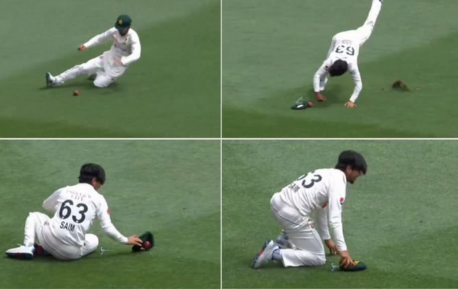 Explained: Why Pakistan were not penalized 5 runs despite ball hitting Saim Ayub’s cap in outfield during AUS vs PAK 3rd Test