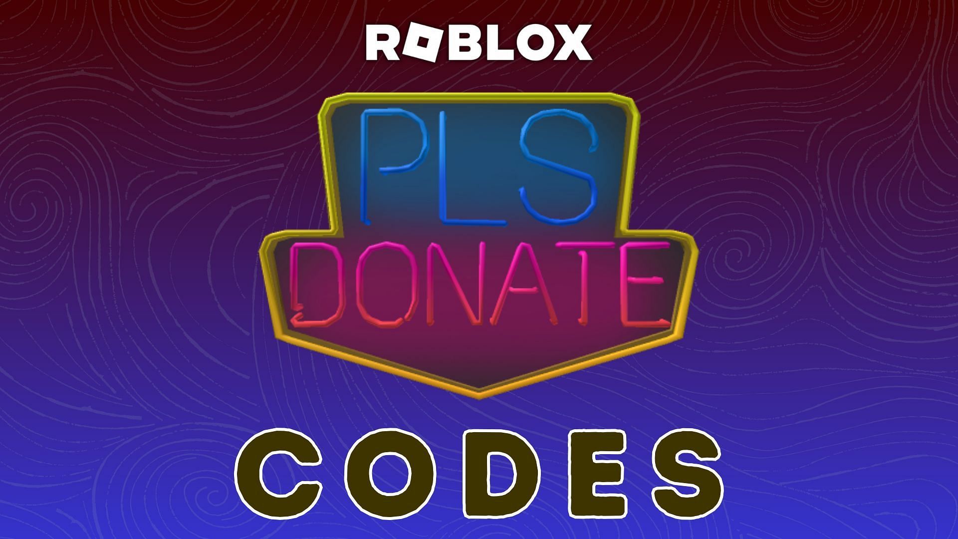 Pls donate роблокс коды