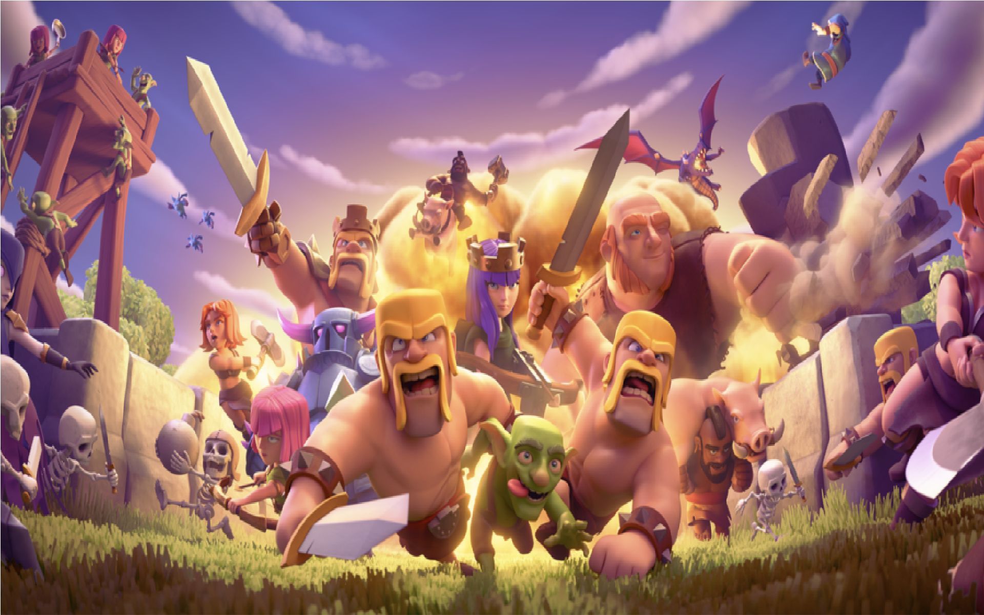 Clash of Clans February 2024 roadmap Event calendar, roadmap, and more