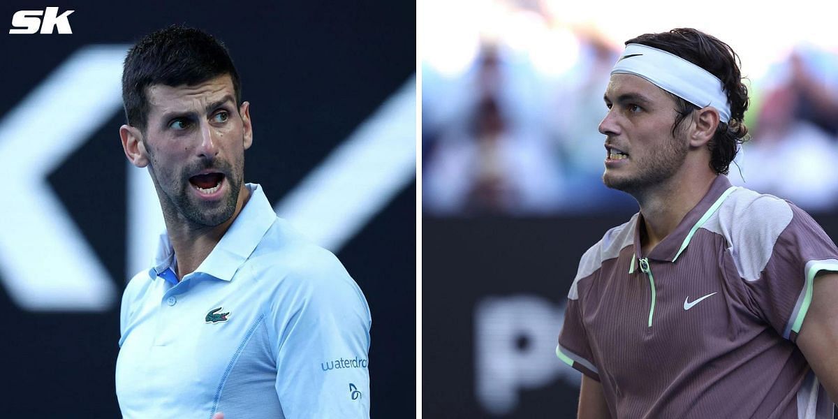 Taylor Fritz lost to Novak Djokovic in four sets in the quarterfinals of Australian Open 2024