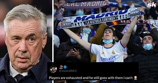 "Rest some players", "Ancelloti never heard of rotation before" - Fans unhappy as Real Madrid name XI to face Almeria in La Liga fixture