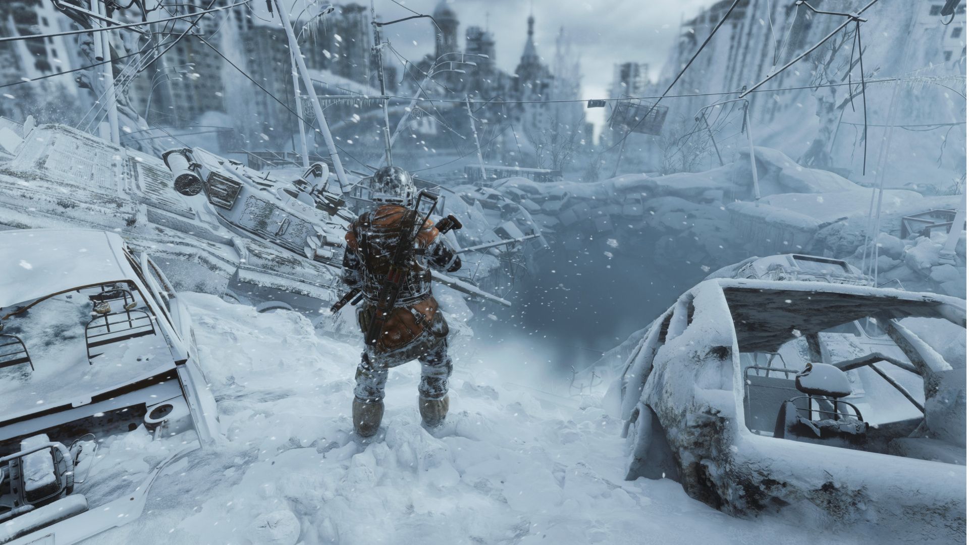 Metro Exodus also introduces atmospheric horror elements. (Image via Steam)