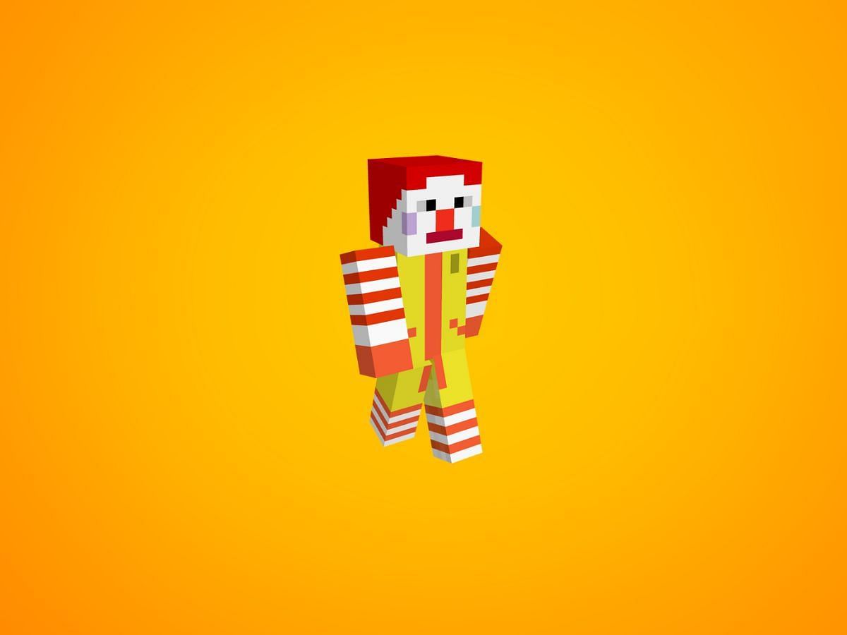 Ronald McDonald skin (Image via NameMC)