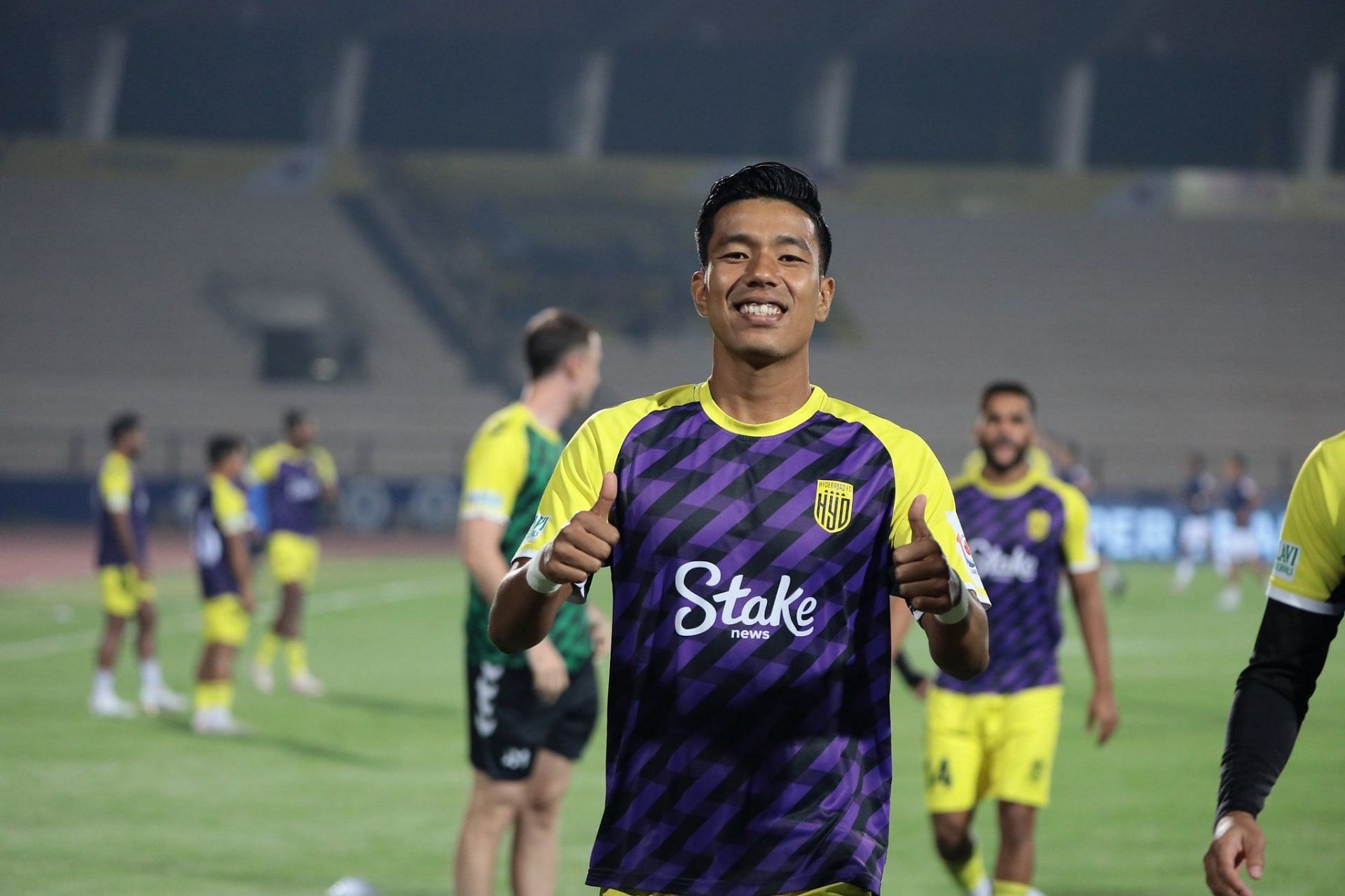 Chinglensana Singh is one of the first Indian players to have moved out of Hyderabad FC.