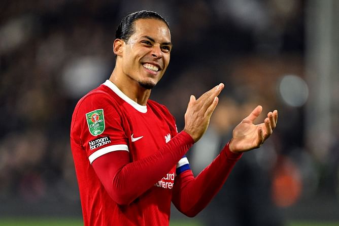 "Only the beginning" - Virgil van Dijk singles out 2 Liverpool stars for special praise after setting up EFL Cup final against Chelsea