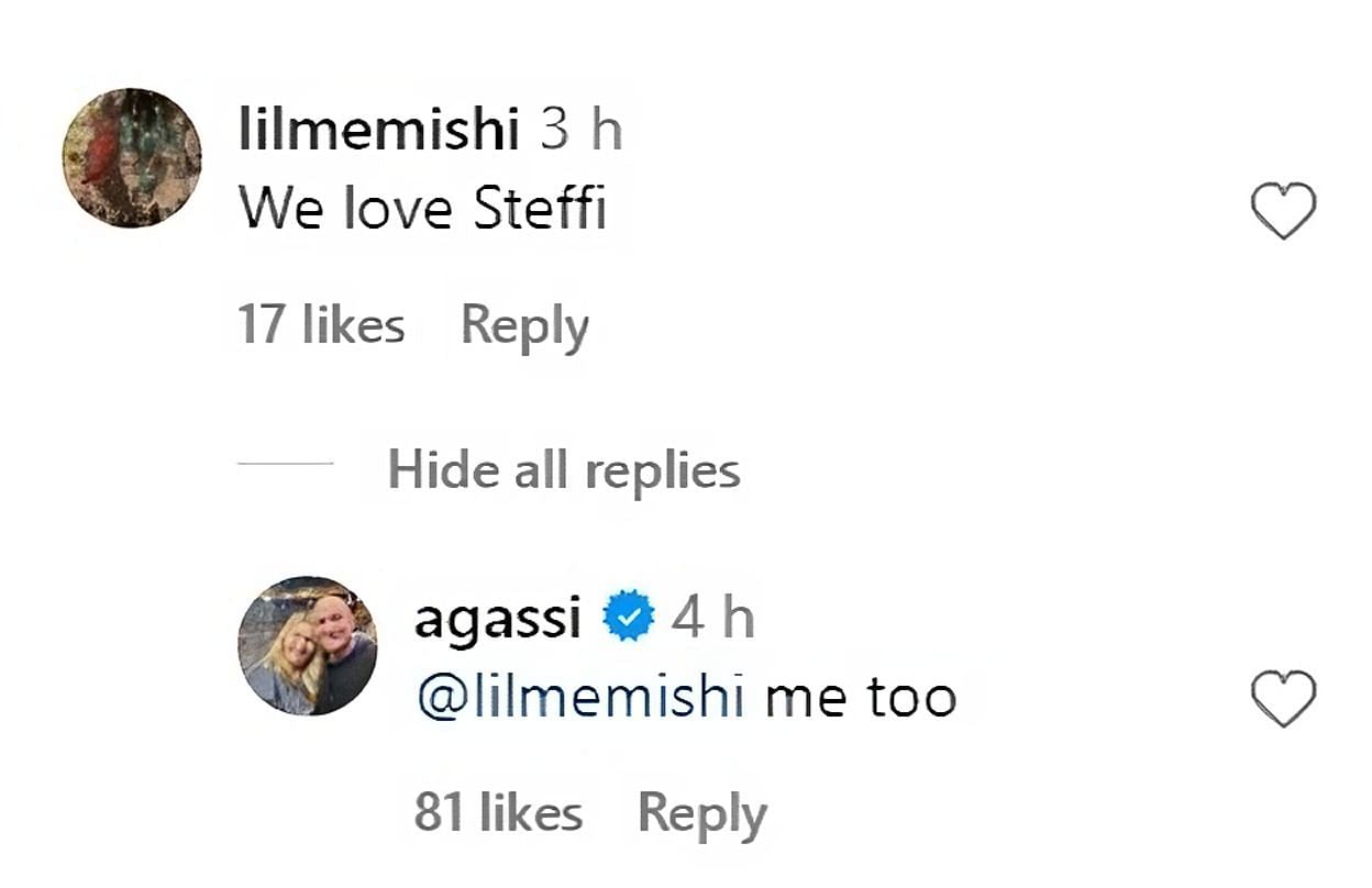 Andre Agassi on Instagram