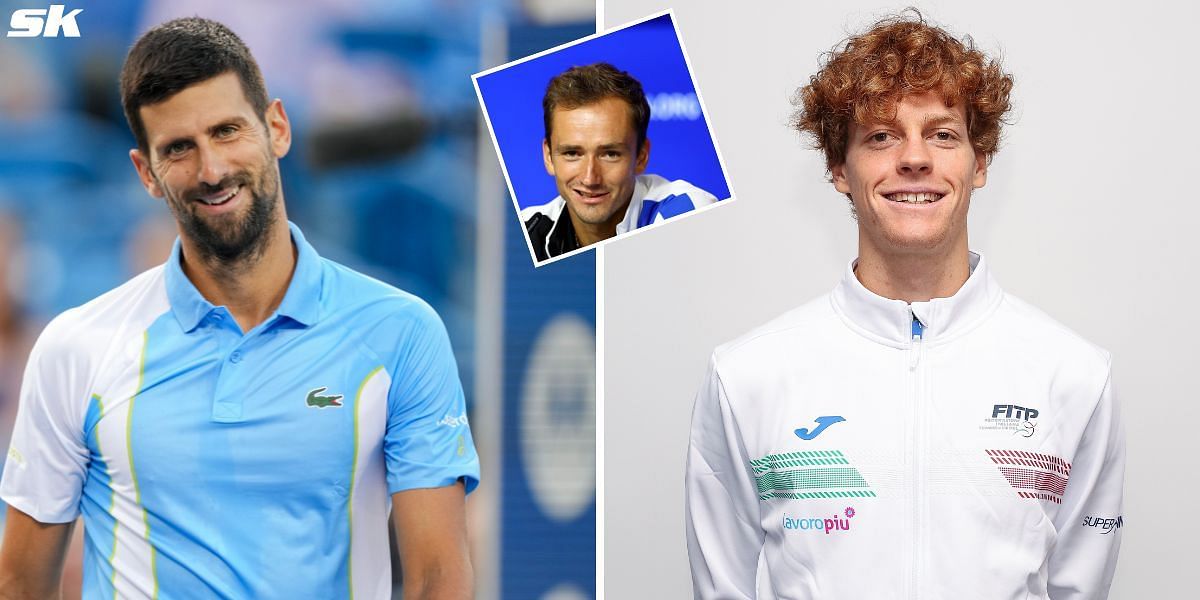 Daniil Medvedev could potentially face Novak Djokovic or Jannik Sinner in the 2024 Australian Open final.