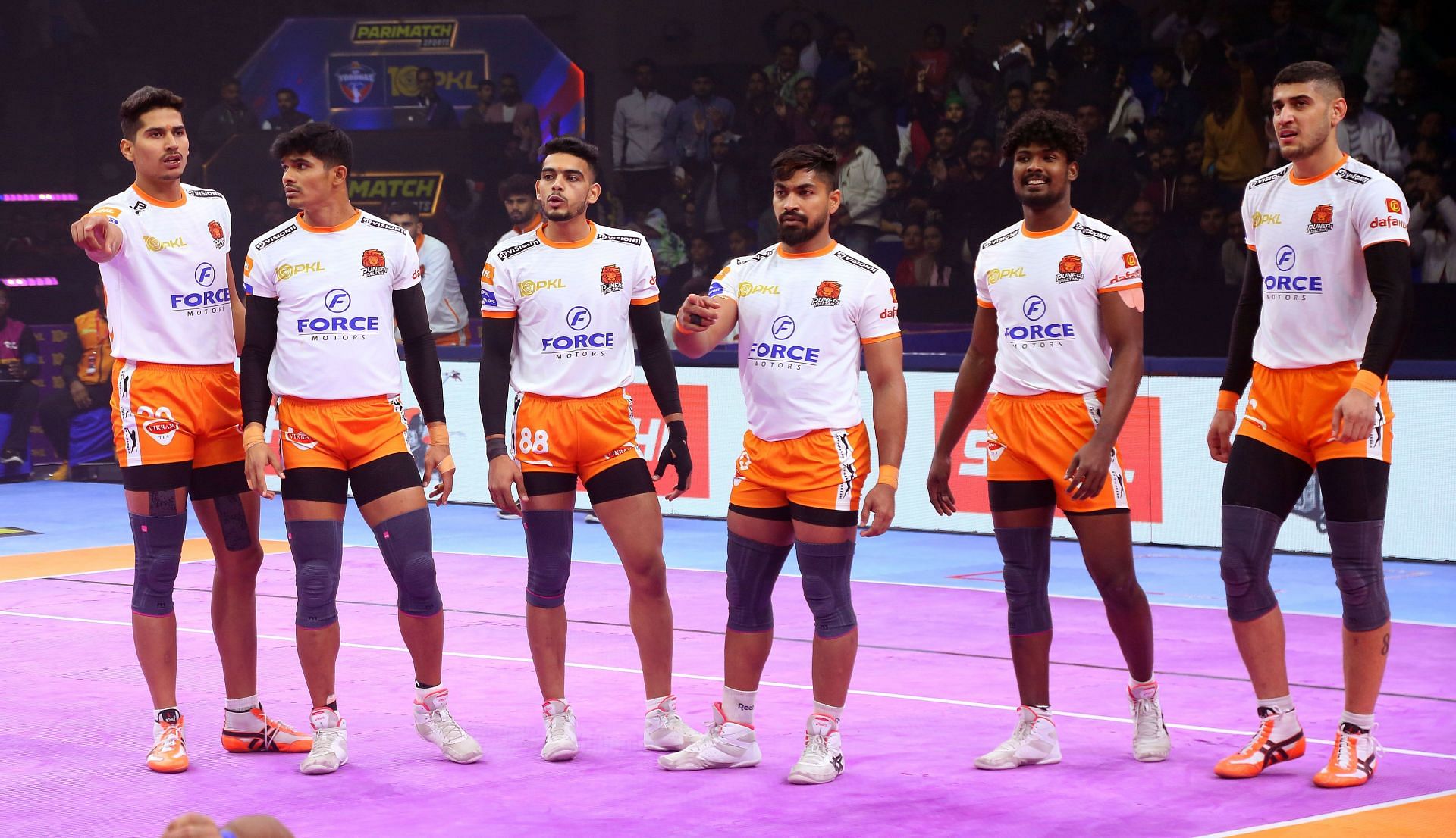 Puneri Paltan squad during last match against Yoddhas