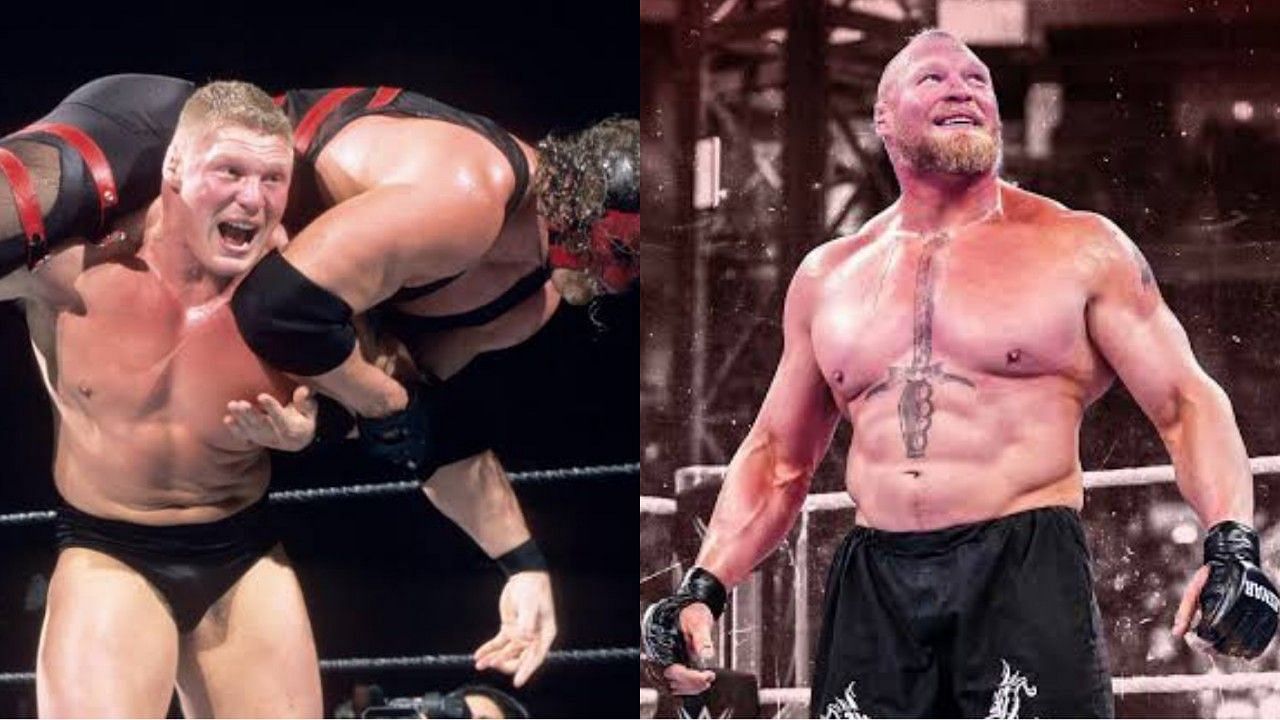 WWE दिग्गज ब्रॉक लैसनर ने साल 2003 में पहली बार Royal Rumble मैच में हिस्सा लिया था 