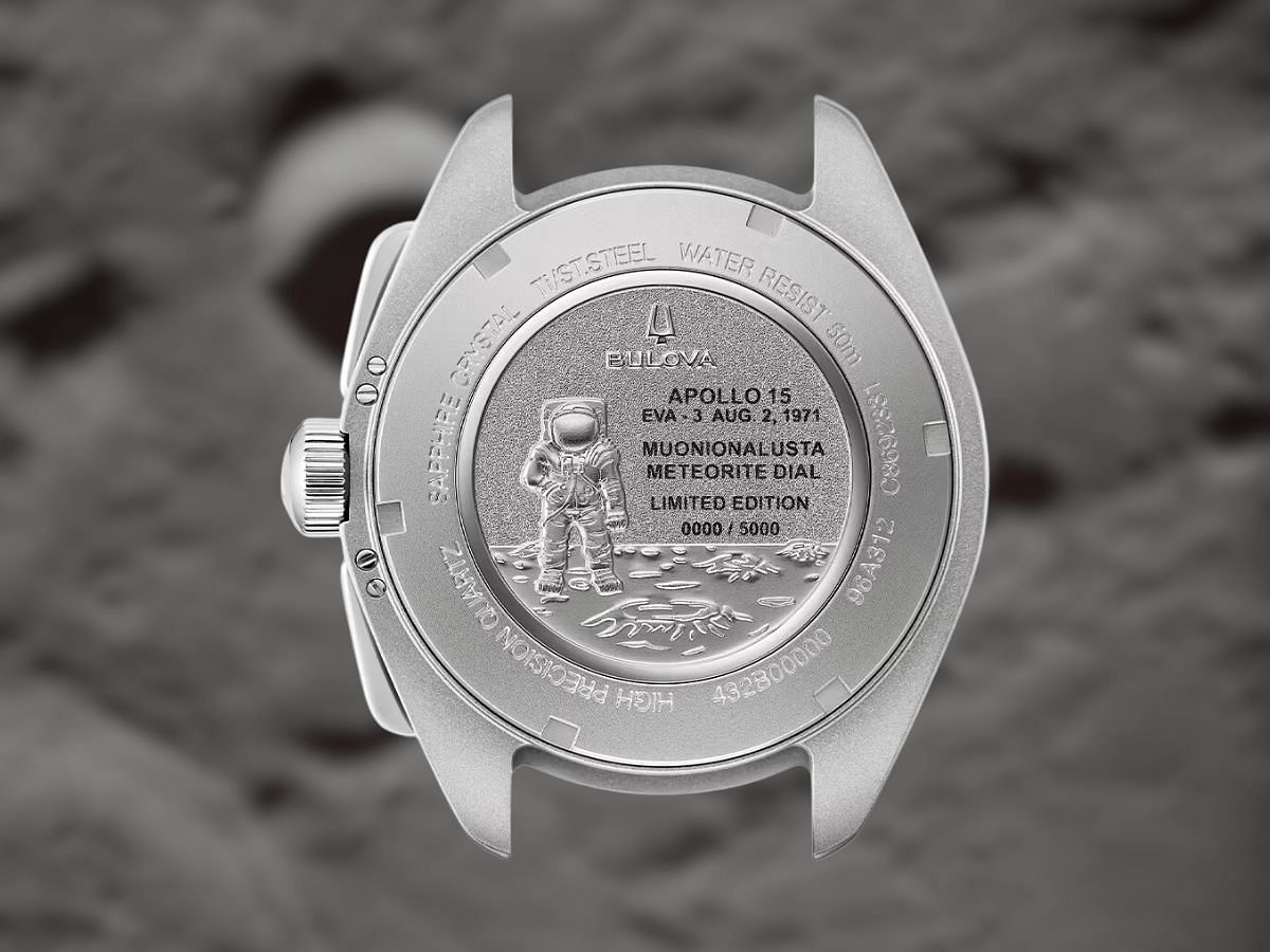 Bulova Meteorite Lunar Pilot Limited Edition watch (Image via Bulova website)