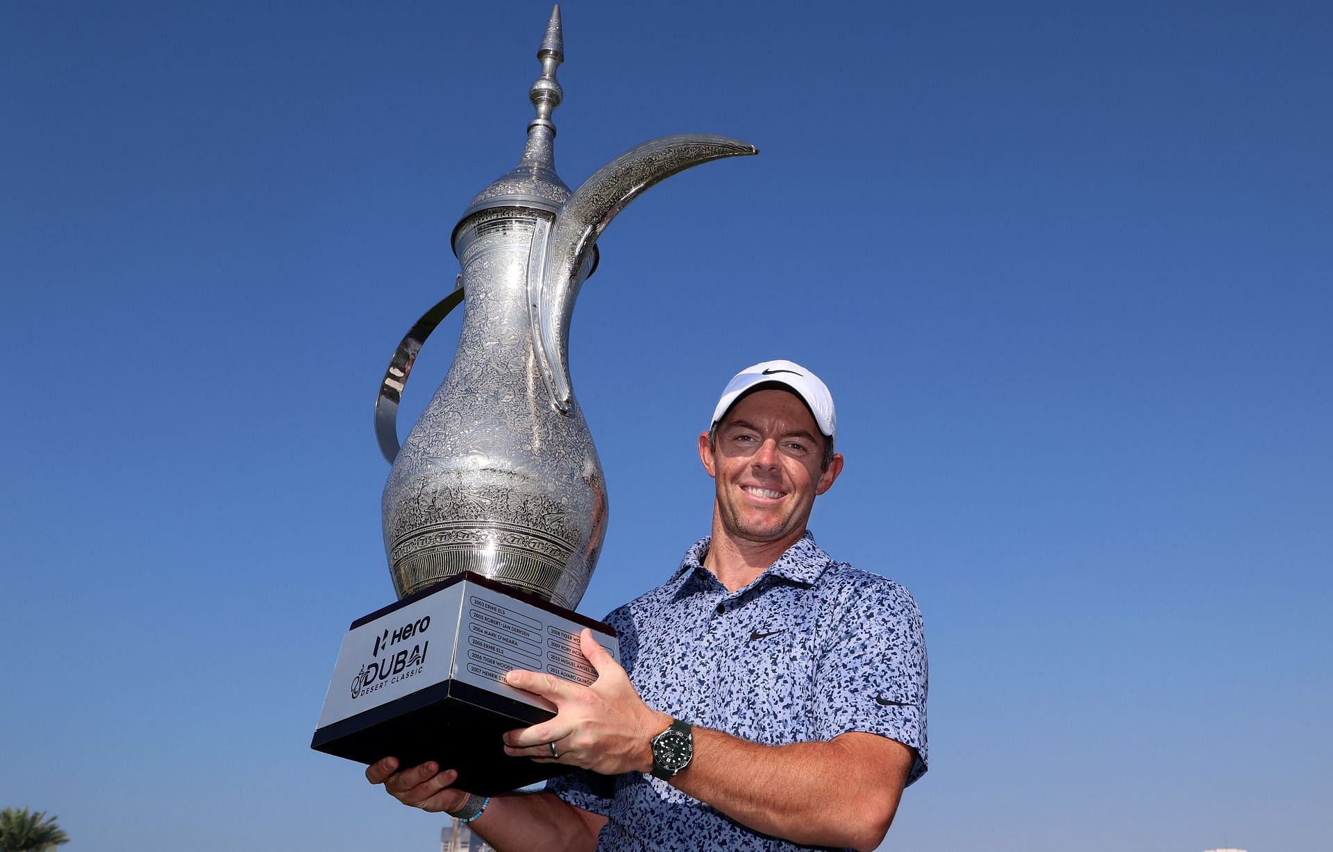 Rory McIlroy will defend the Hero Dubai Desert Classic crown