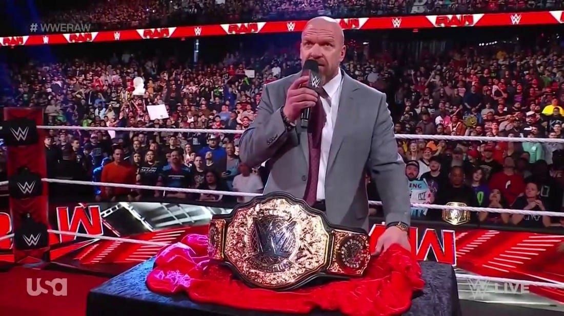 Triple H could soon be pushing a WWE superstar to the moon
