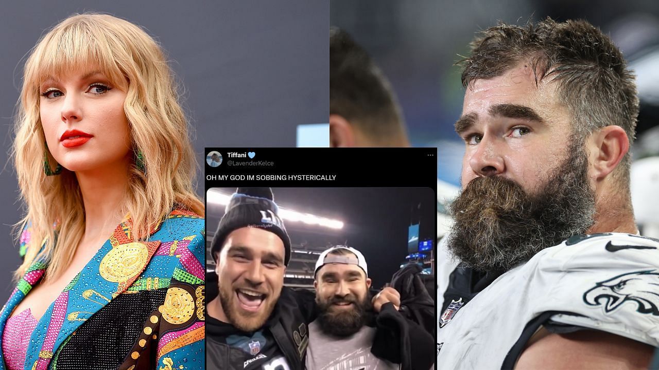 WATCH: Jason Kelce gets emotional tribute from Taylor Swift fans in viral video as Eagles star bids adieu to HOF career