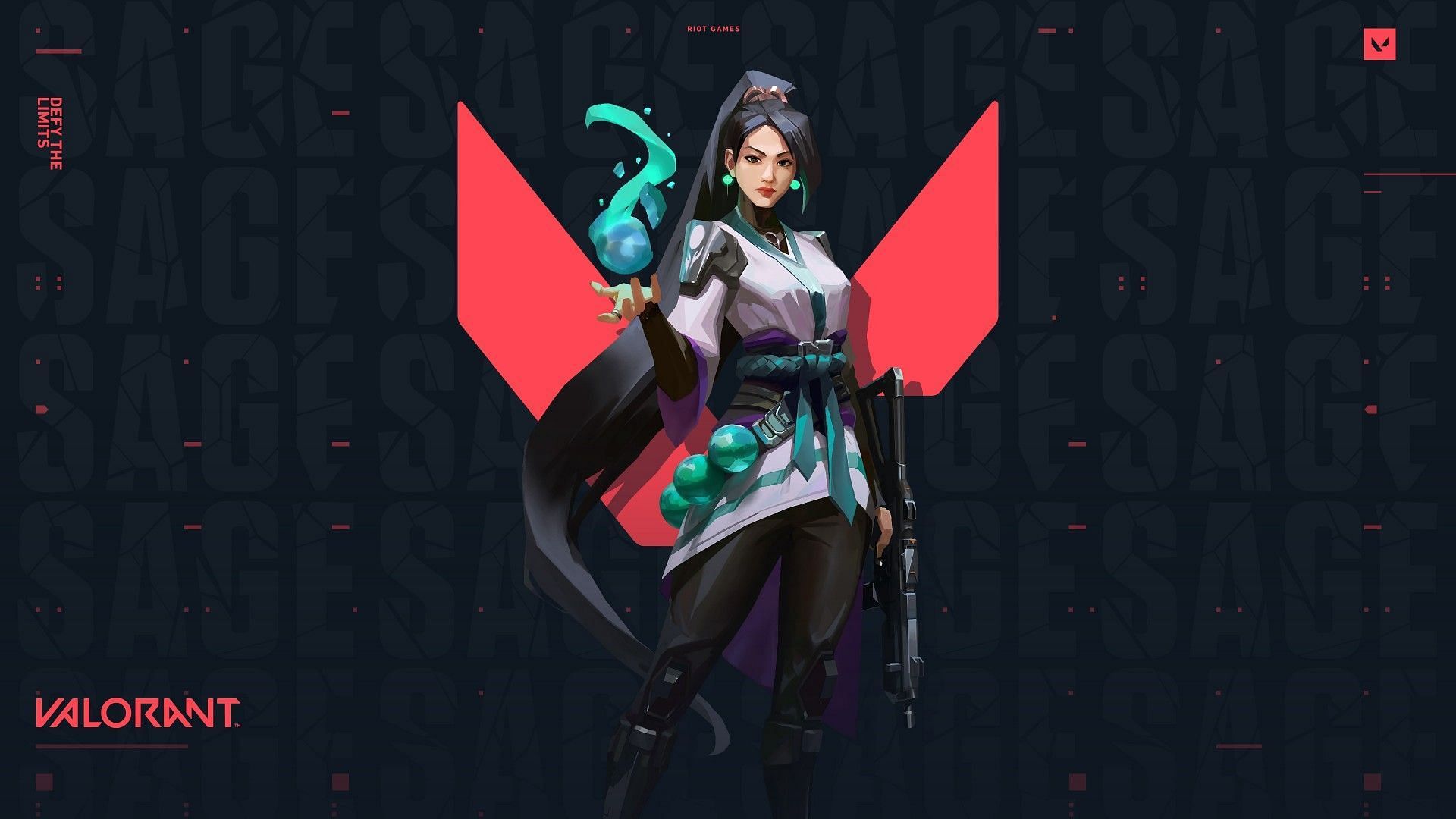 Sage is one of the first Sentinel introduced in the game. (Image via Riot Games)