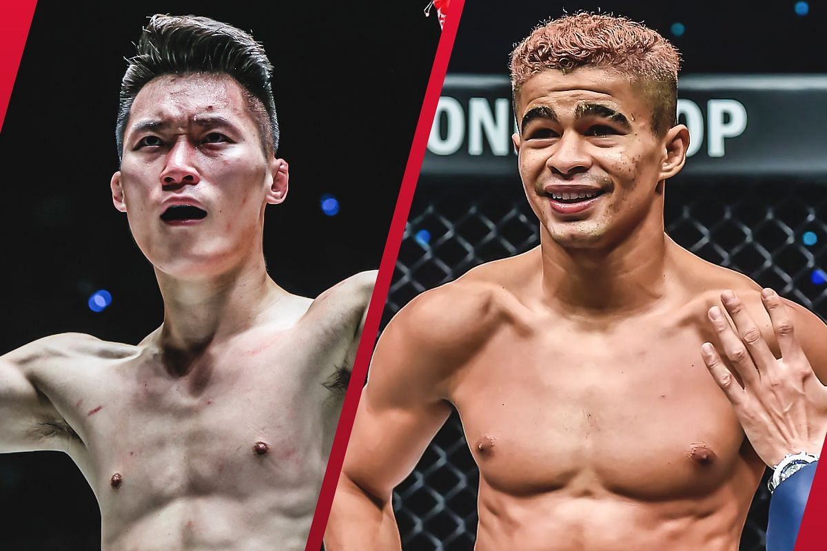 South Korean fighter Kwon Won il (L) badly wants a rematch against Brazilian Fabricio Andrade (R) -- Photo by ONE Championship