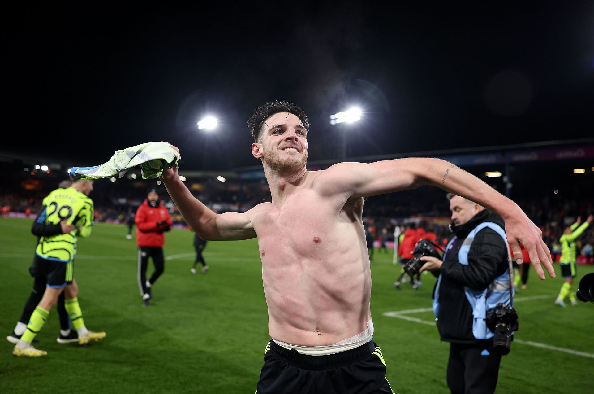 Declan Rice is already a fan favorite among the Emirates faithful.