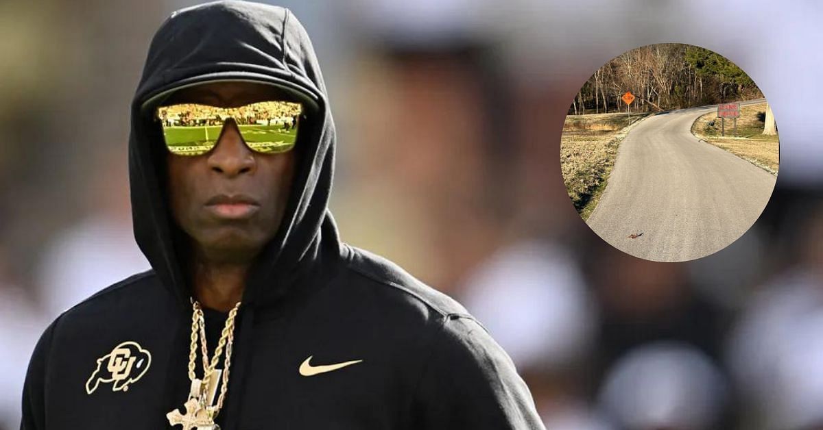 $50,000,000 worth Deion Sanders shows off &ldquo;lake prime&rdquo; as Colorado HC takes blissful walk